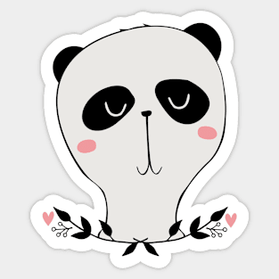 Little panda Sticker